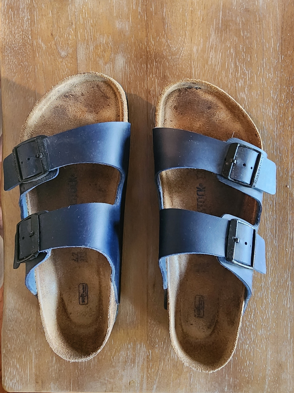 Birkenstock Black Arizona Two-Strap Sandals